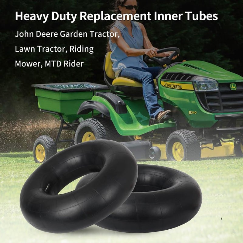 GICOOL 23x8.5-12 Butyl Inner Tubes, 2 Pack with TR13 Valve Stem, Heavy-Duty Inner Tubes, Replacement Tubes for John Deere Garden Tractor, Lawn Tractor, Riding Mower, MTD Rider - Image 5